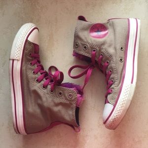 Converse high top sneakers
